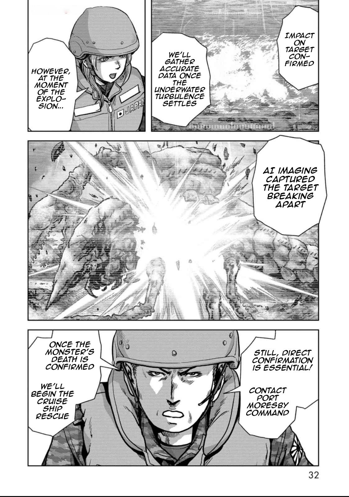 Kaijuu Jieitai Chap 49 - Next Chap 50