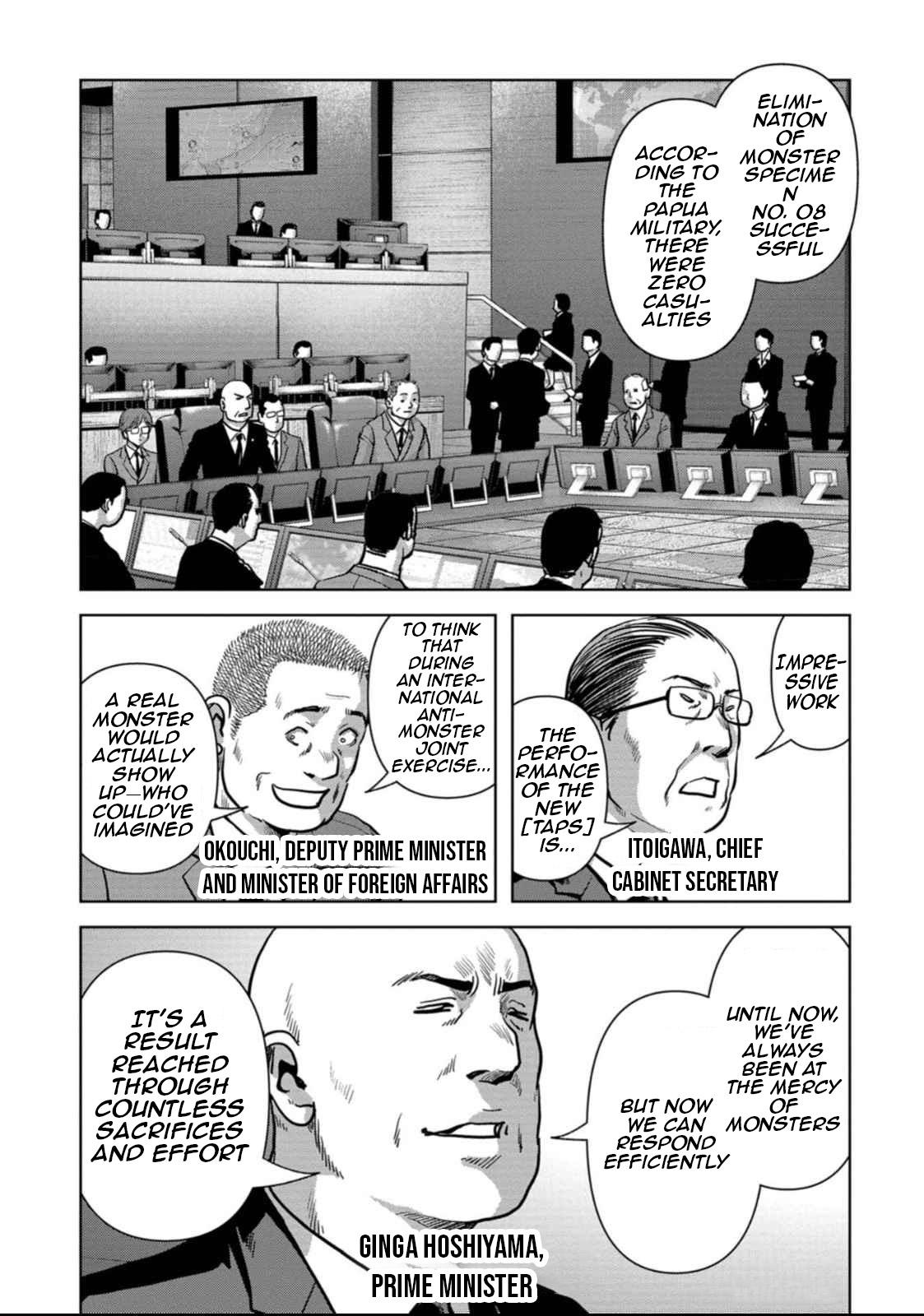 Kaijuu Jieitai Chap 49 - Next Chap 50