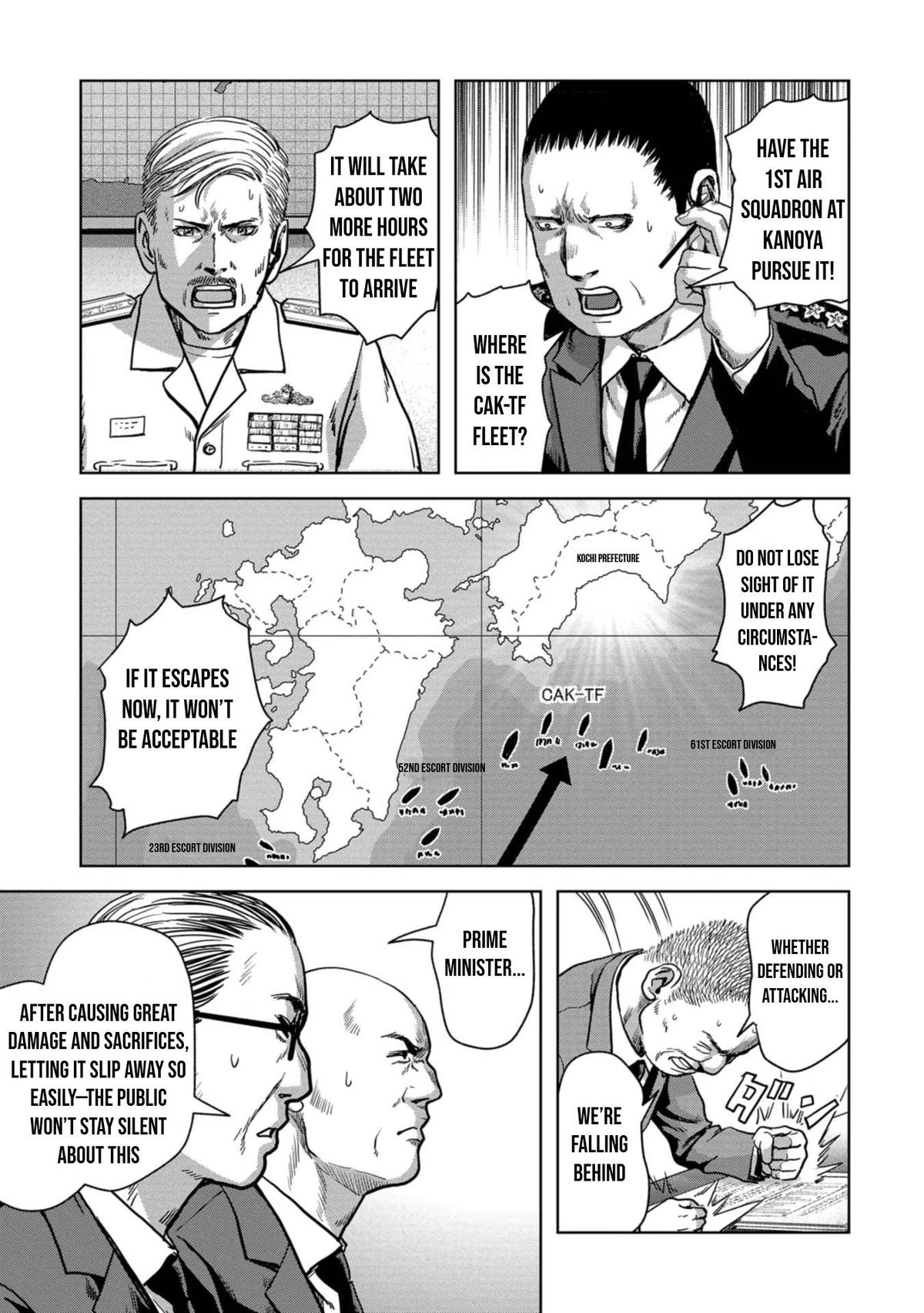 Kaijuu Jieitai Chap 40 - Next Chap 41