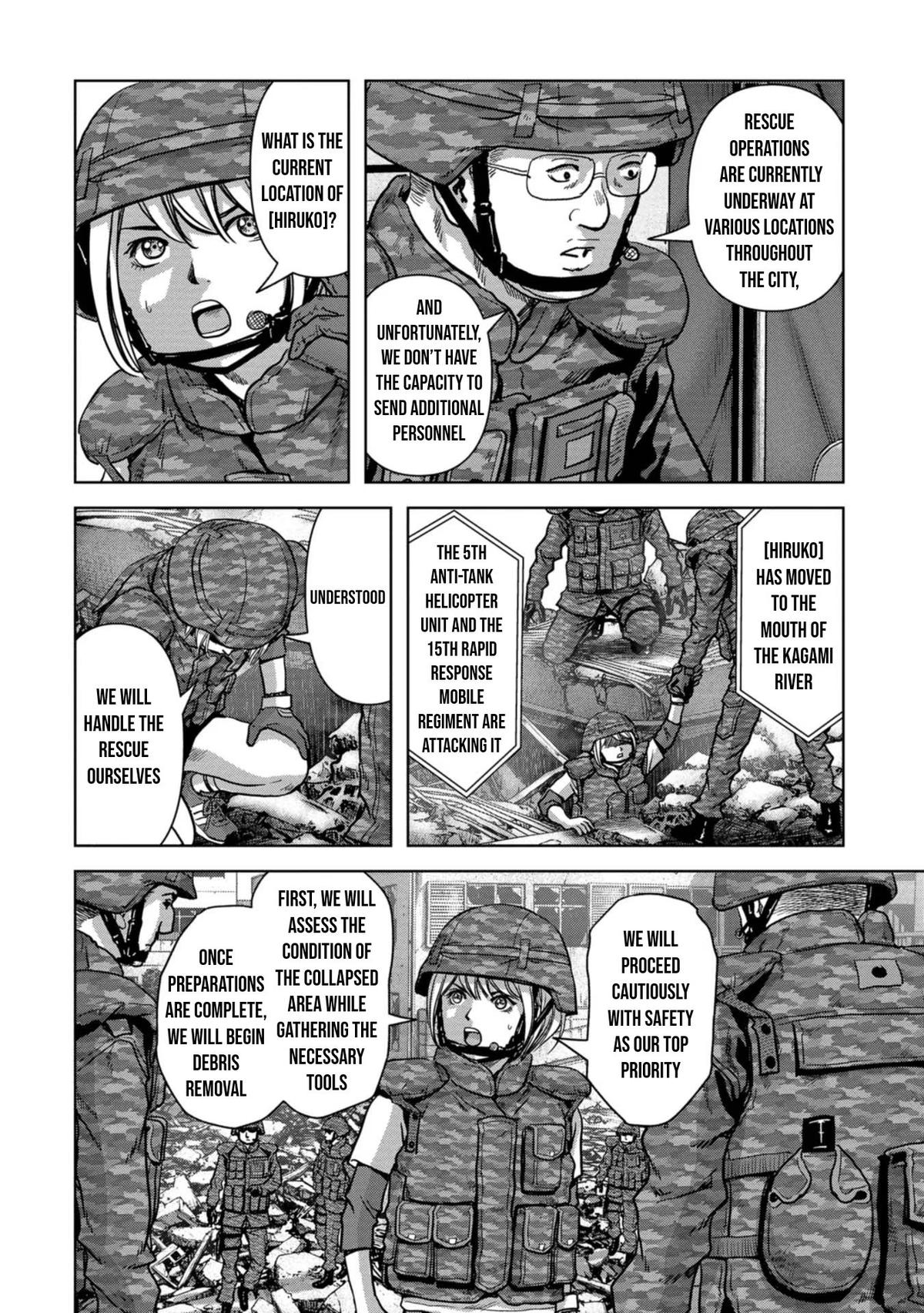 Kaijuu Jieitai Chap 40 - Next Chap 41