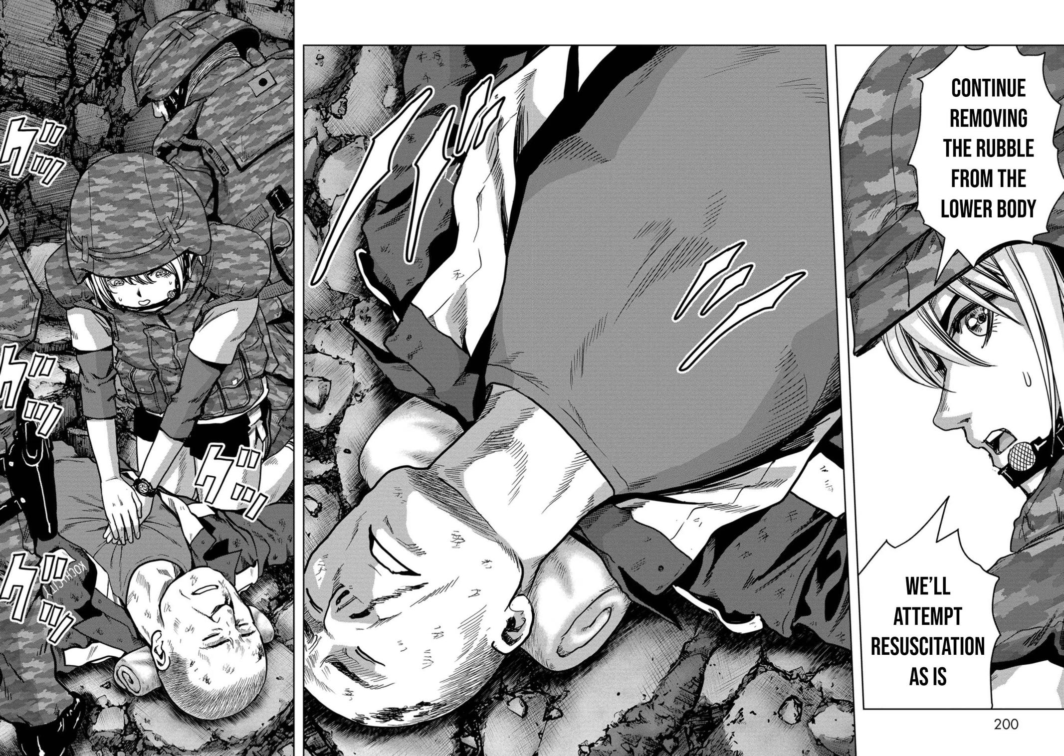 Kaijuu Jieitai Chap 40 - Next Chap 41