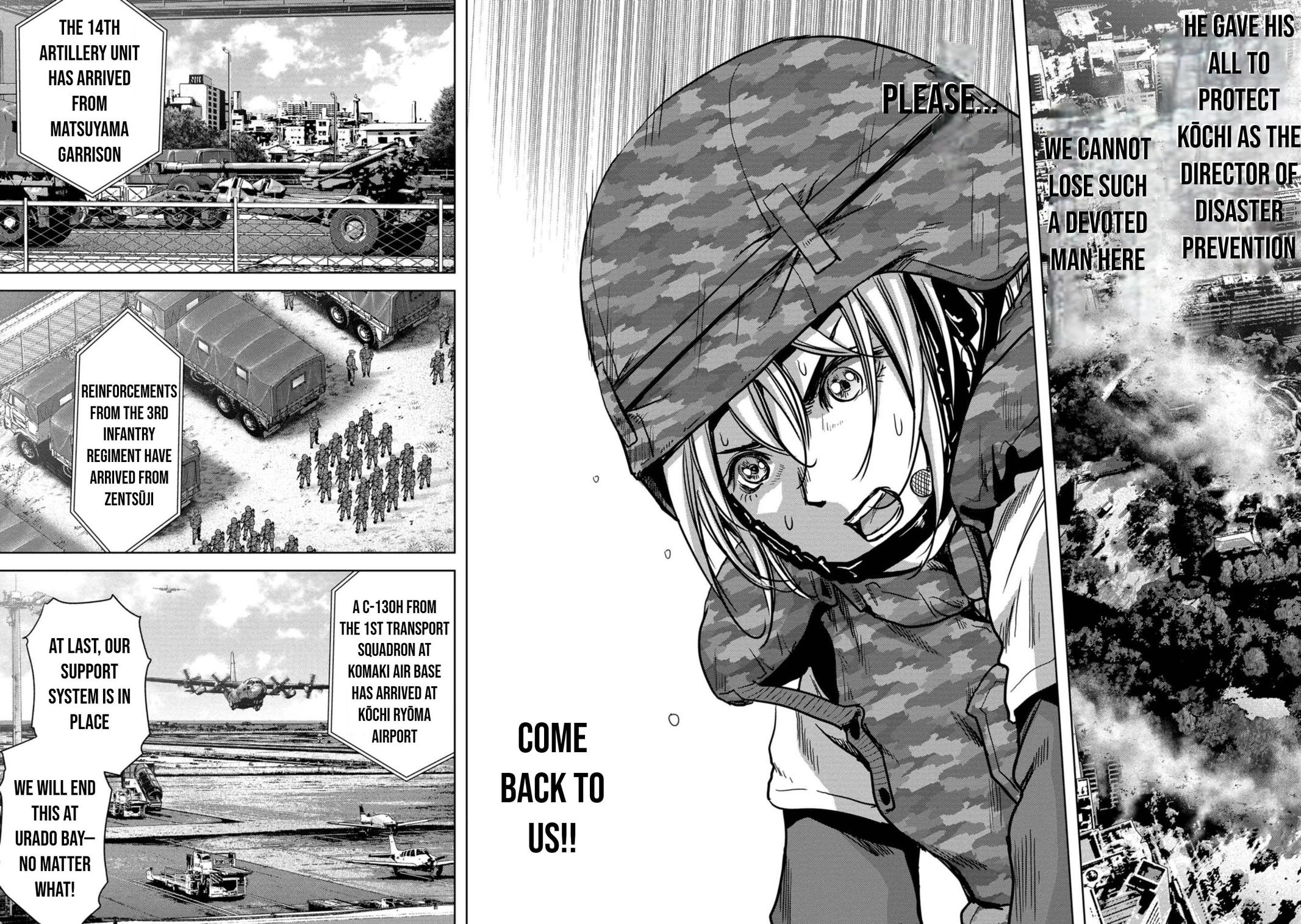 Kaijuu Jieitai Chap 40 - Next Chap 41