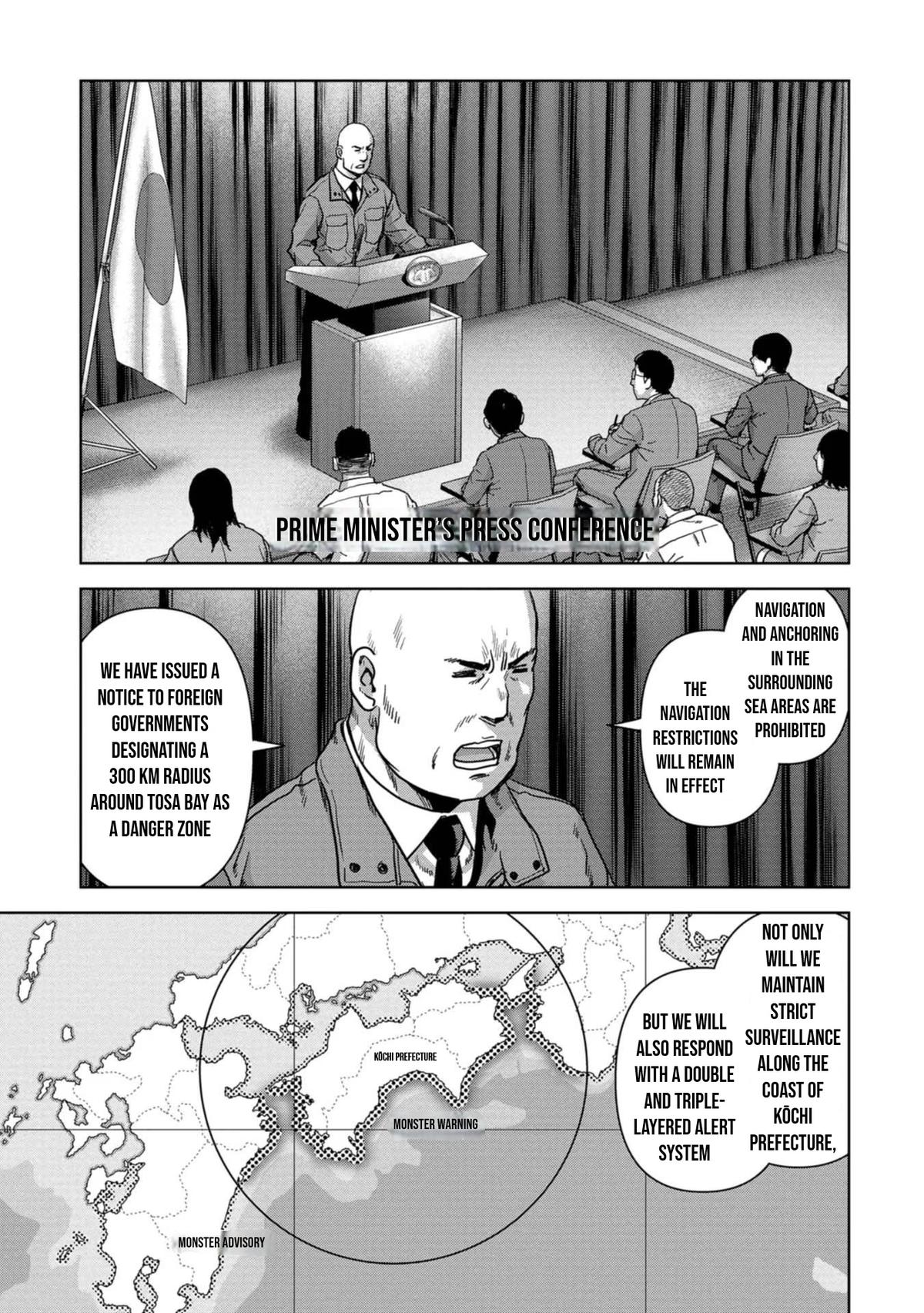 Kaijuu Jieitai Chap 41 - Next Chap 42