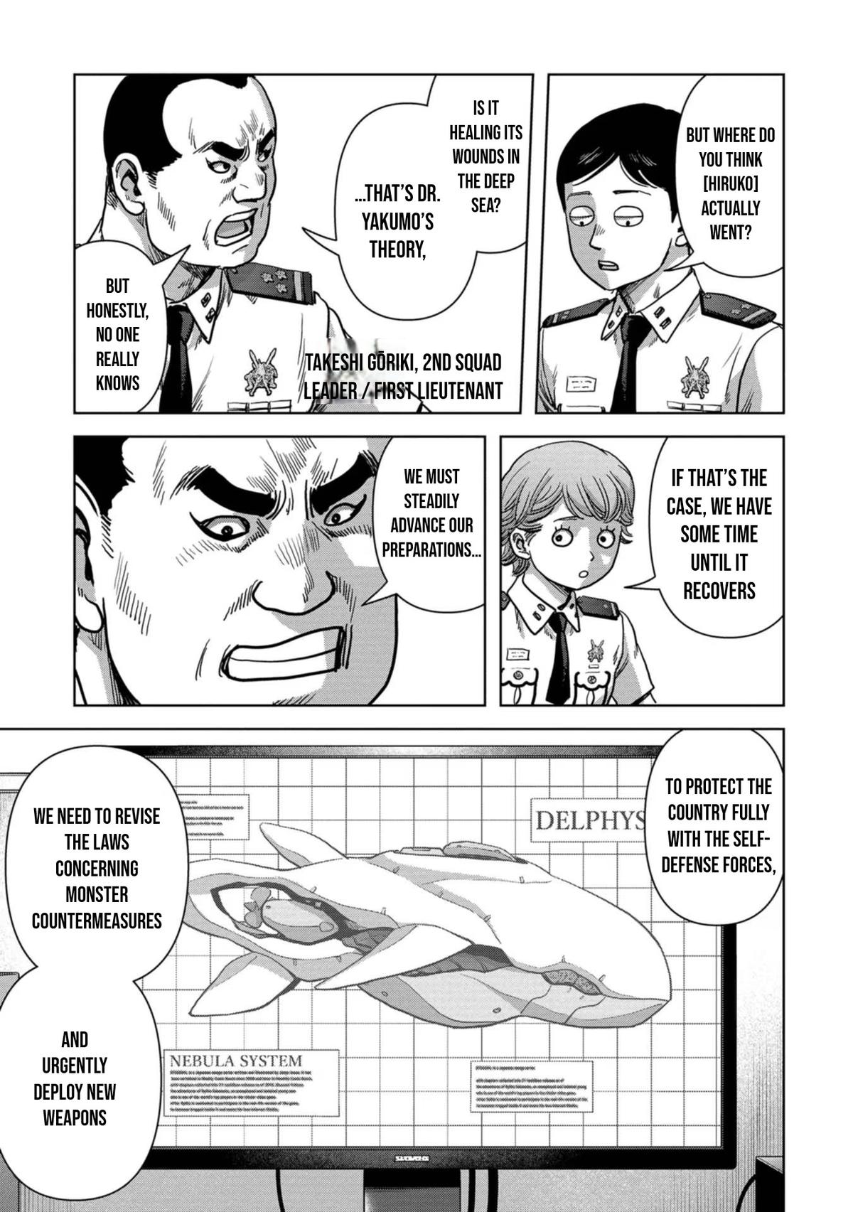 Kaijuu Jieitai Chap 41 - Next Chap 42