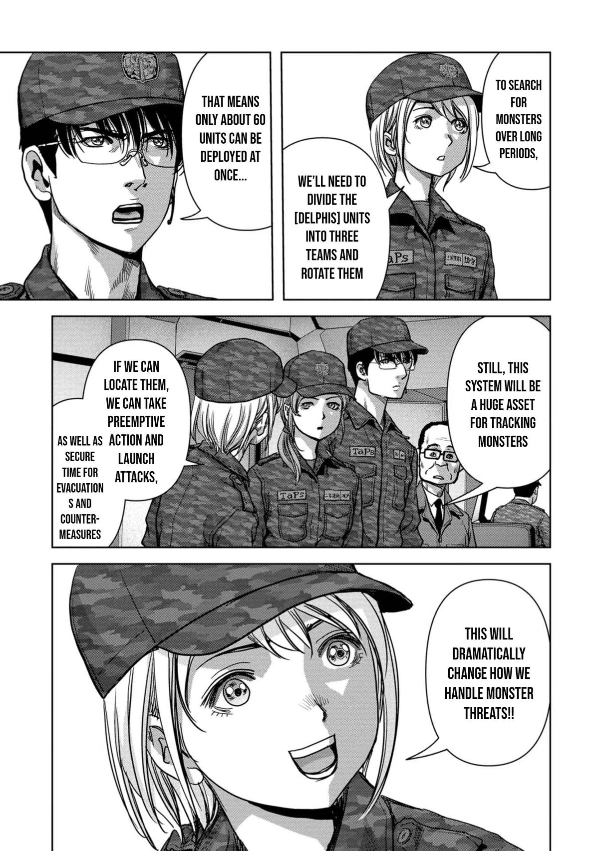 Kaijuu Jieitai Chap 42 - Next Chap 43