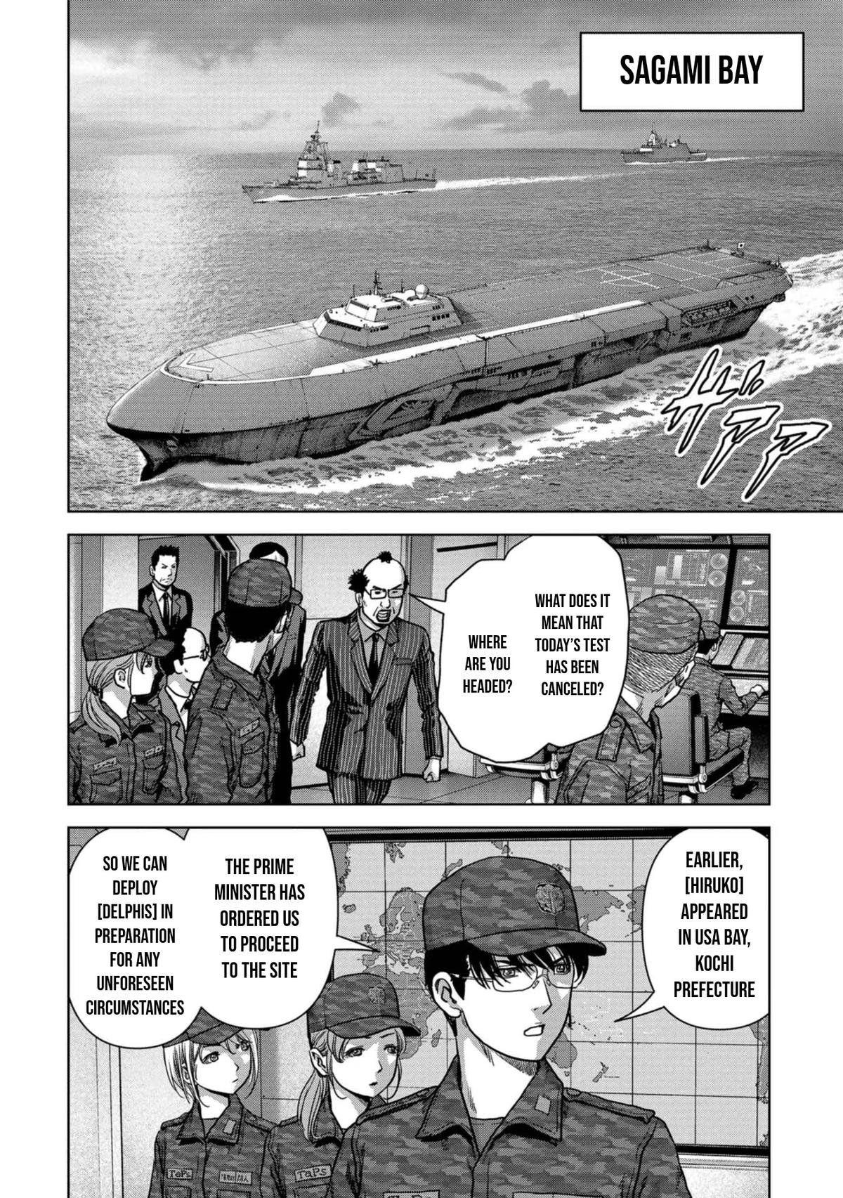 Kaijuu Jieitai Chap 43 - Next Chap 44