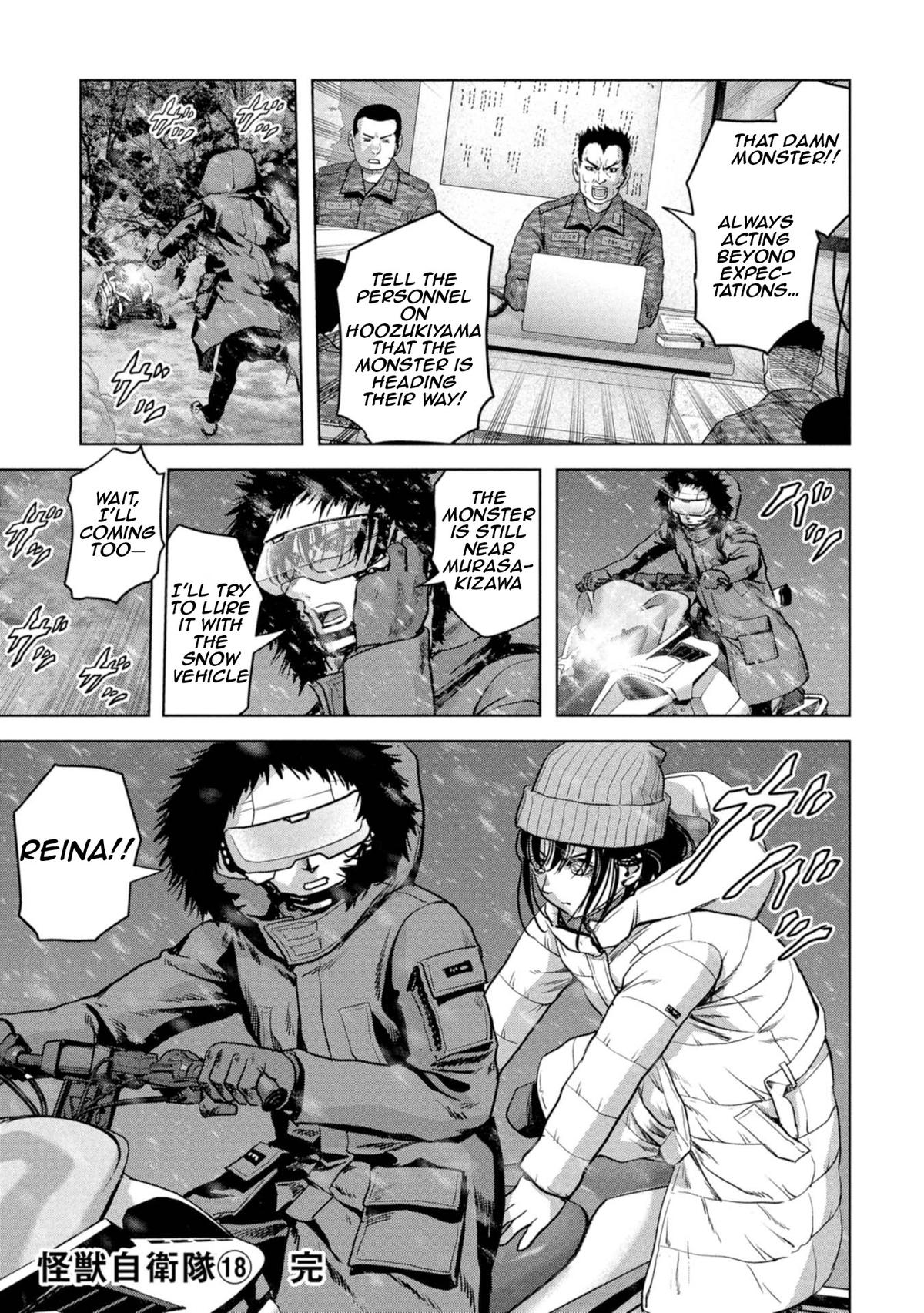 Kaijuu Jieitai Chap 57 - Next Chap 58