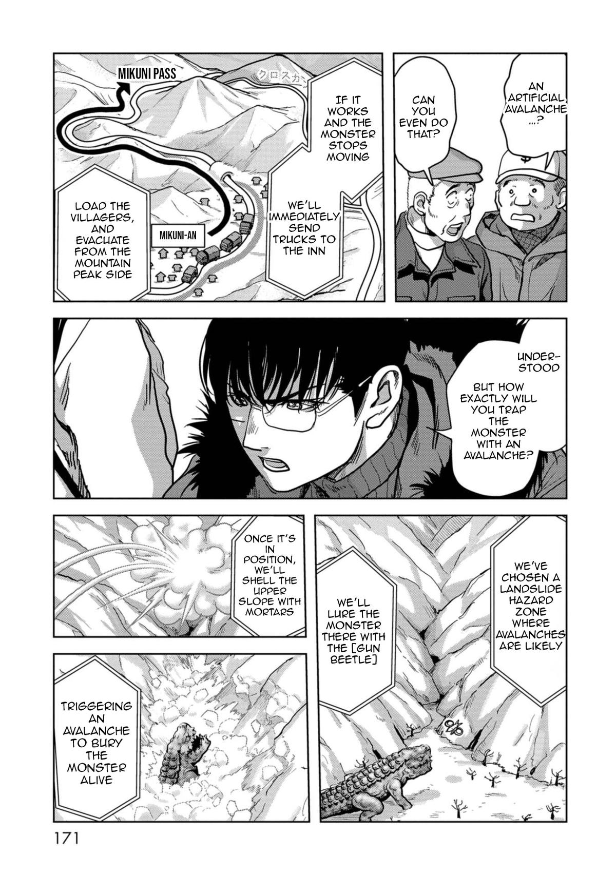 Kaijuu Jieitai Chap 57 - Next Chap 58