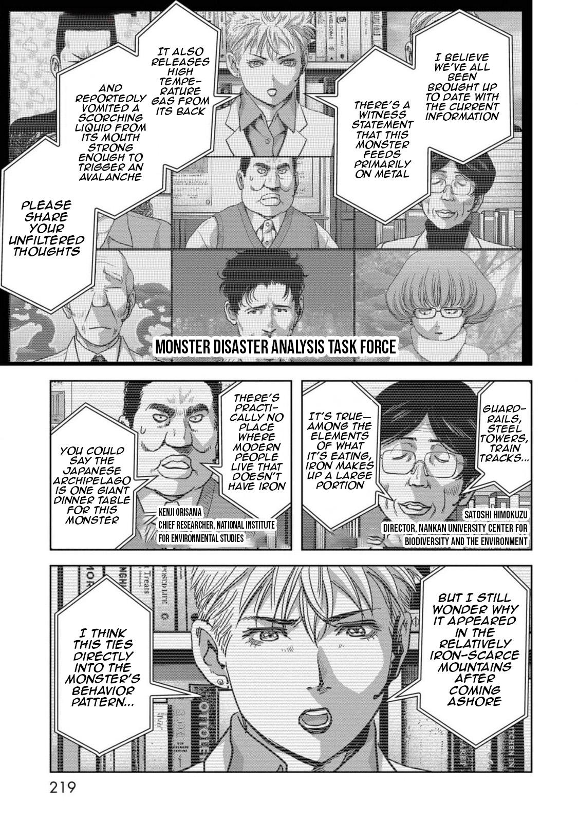 Kaijuu Jieitai Chap 54 - Next Chap 55
