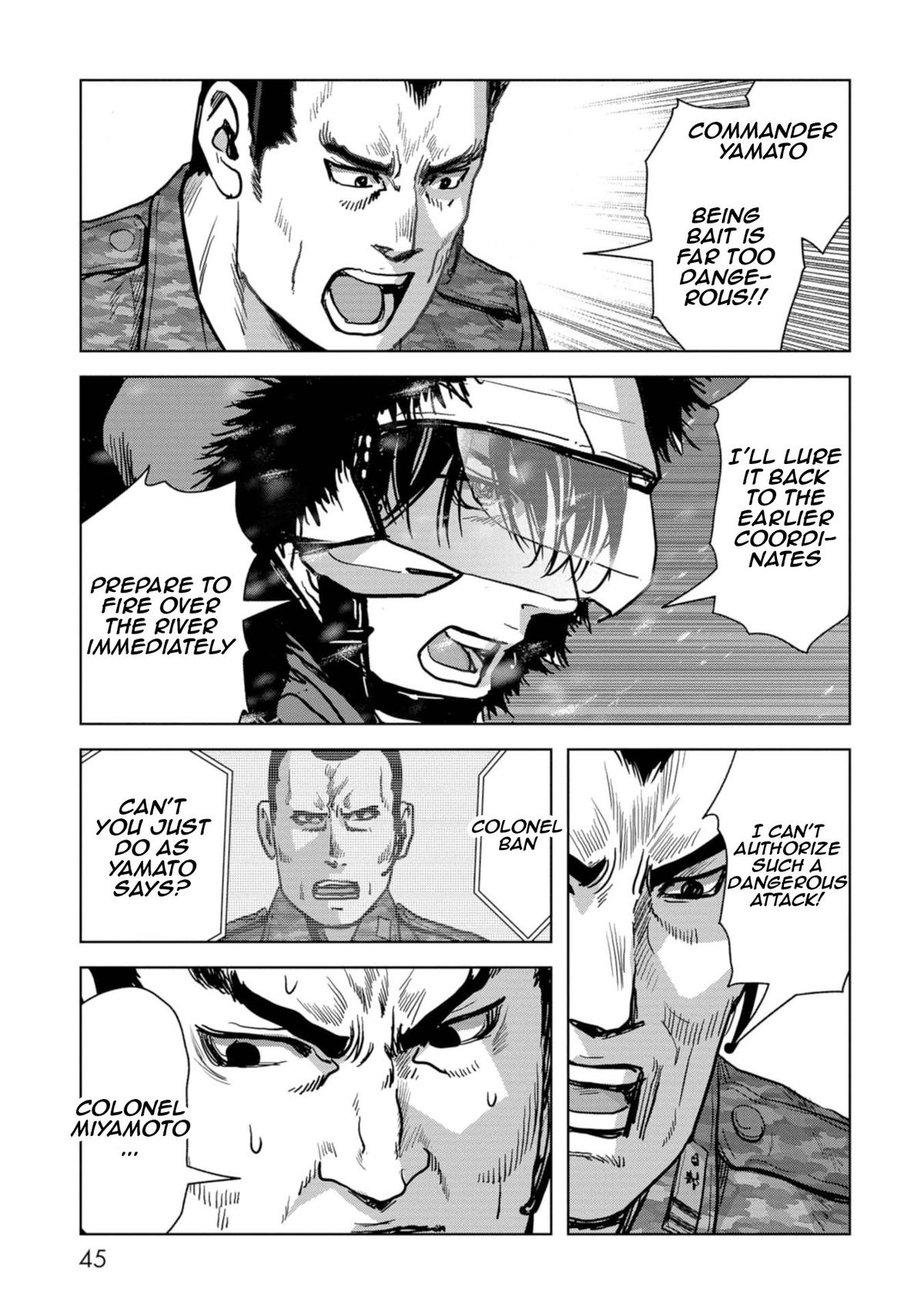 Kaijuu Jieitai Chap 55 - Next Chap 56
