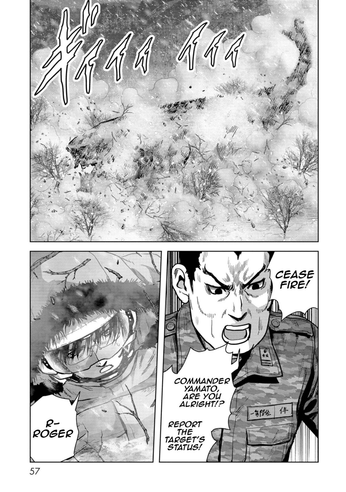 Kaijuu Jieitai Chap 55 - Next Chap 56