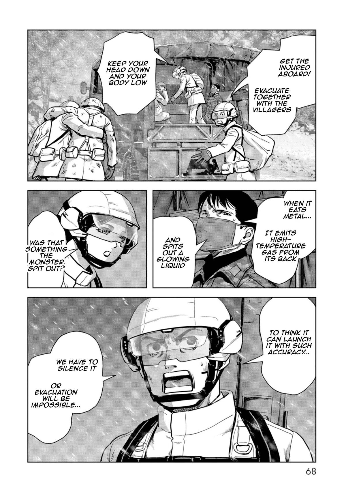 Kaijuu Jieitai Chap 55 - Next Chap 56