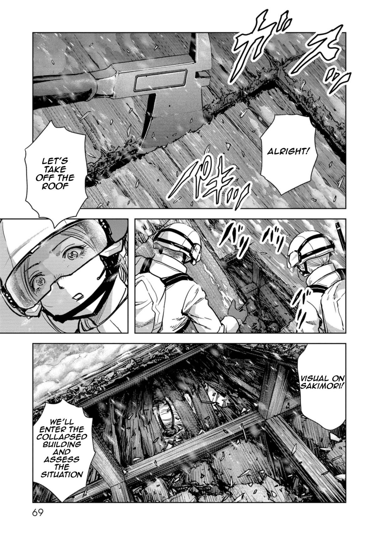 Kaijuu Jieitai Chap 55 - Next Chap 56