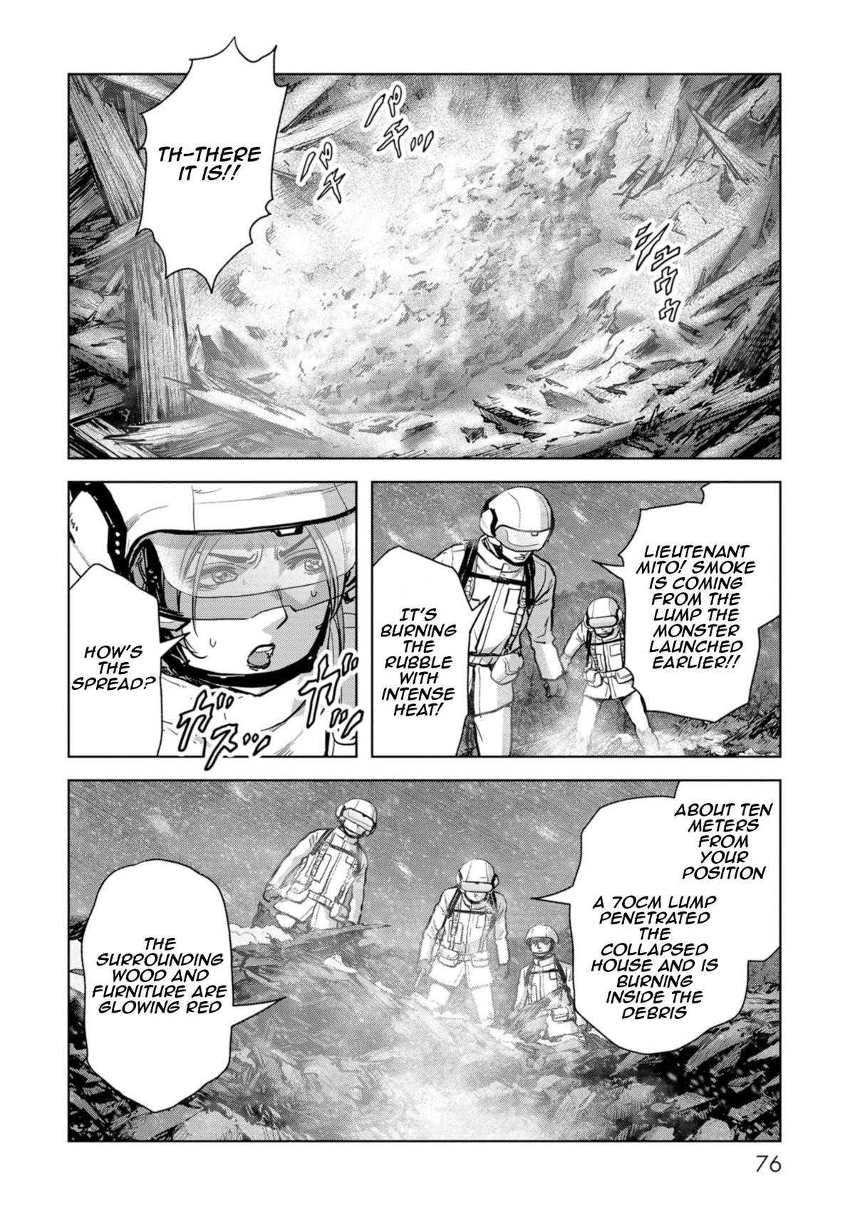 Kaijuu Jieitai Chap 55 - Next Chap 56