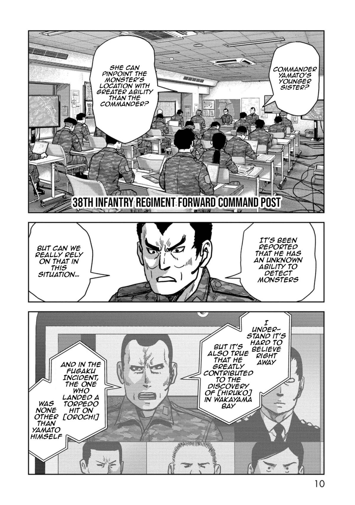 Kaijuu Jieitai Chap 55 - Next Chap 56