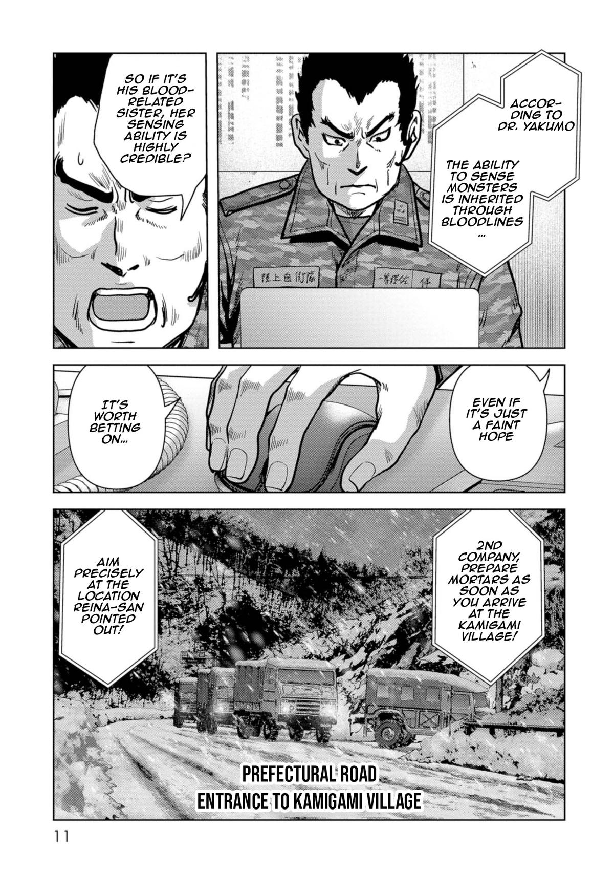 Kaijuu Jieitai Chap 55 - Next Chap 56