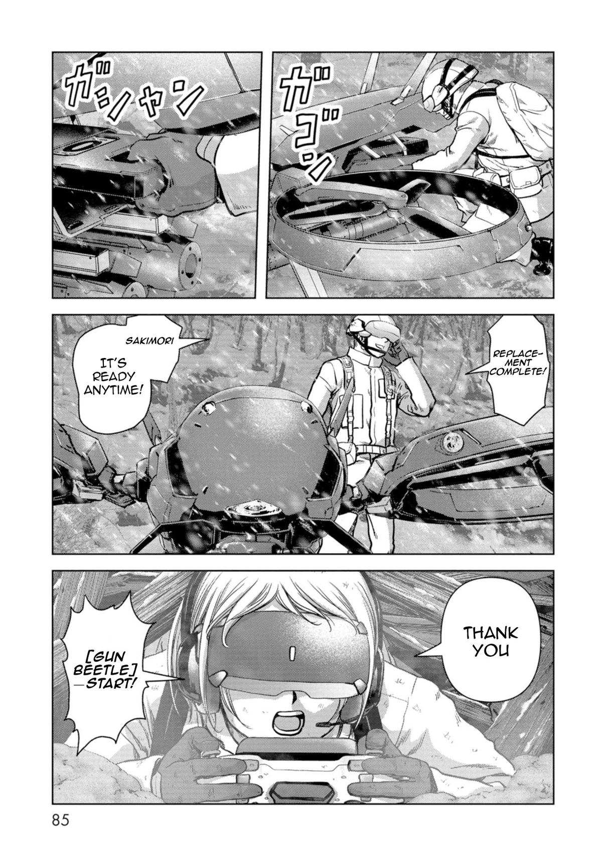 Kaijuu Jieitai Chap 56 - Next Chap 57