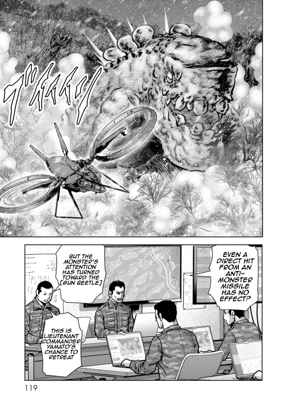 Kaijuu Jieitai Chap 56 - Next Chap 57