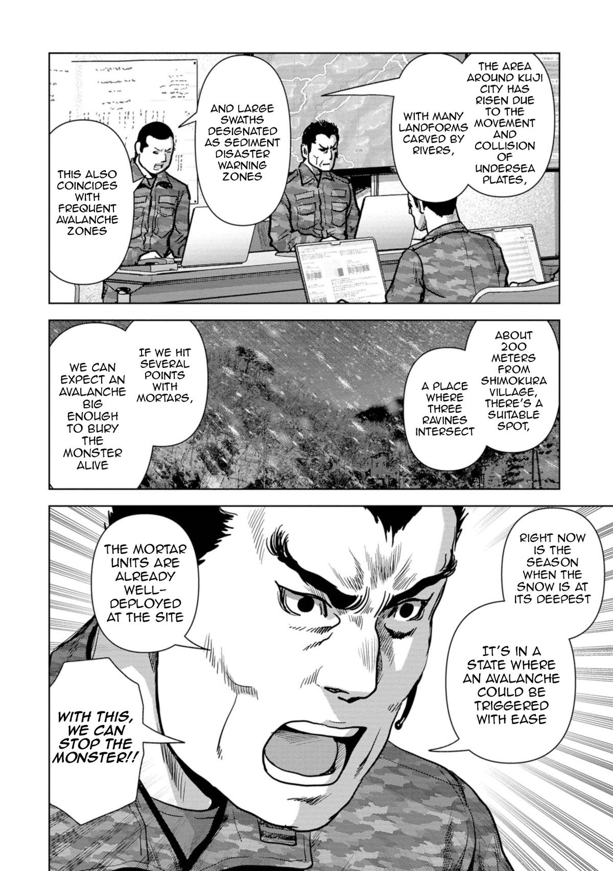 Kaijuu Jieitai Chap 56 - Next Chap 57