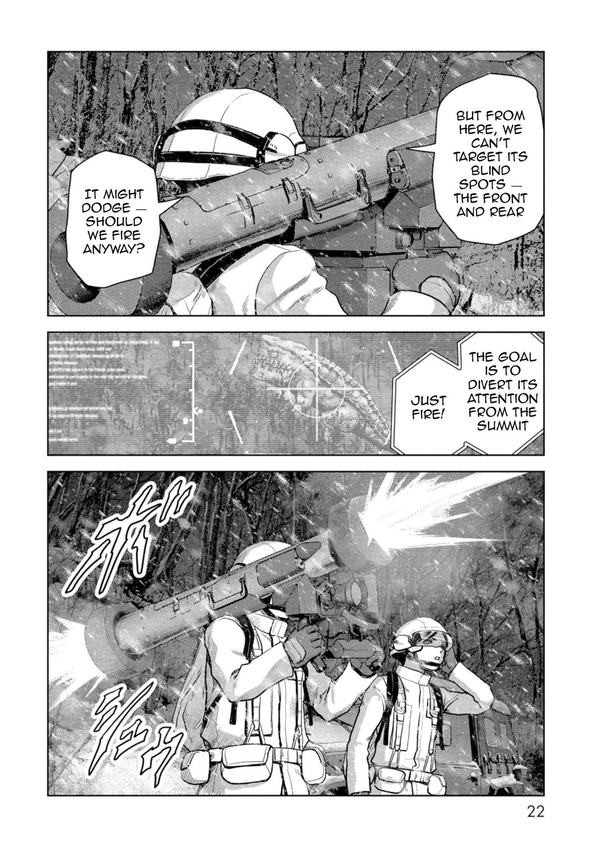 Kaijuu Jieitai Chap 58 - Next Chap 59