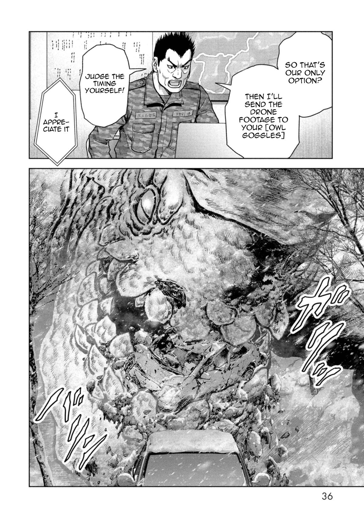 Kaijuu Jieitai Chap 58 - Next Chap 59