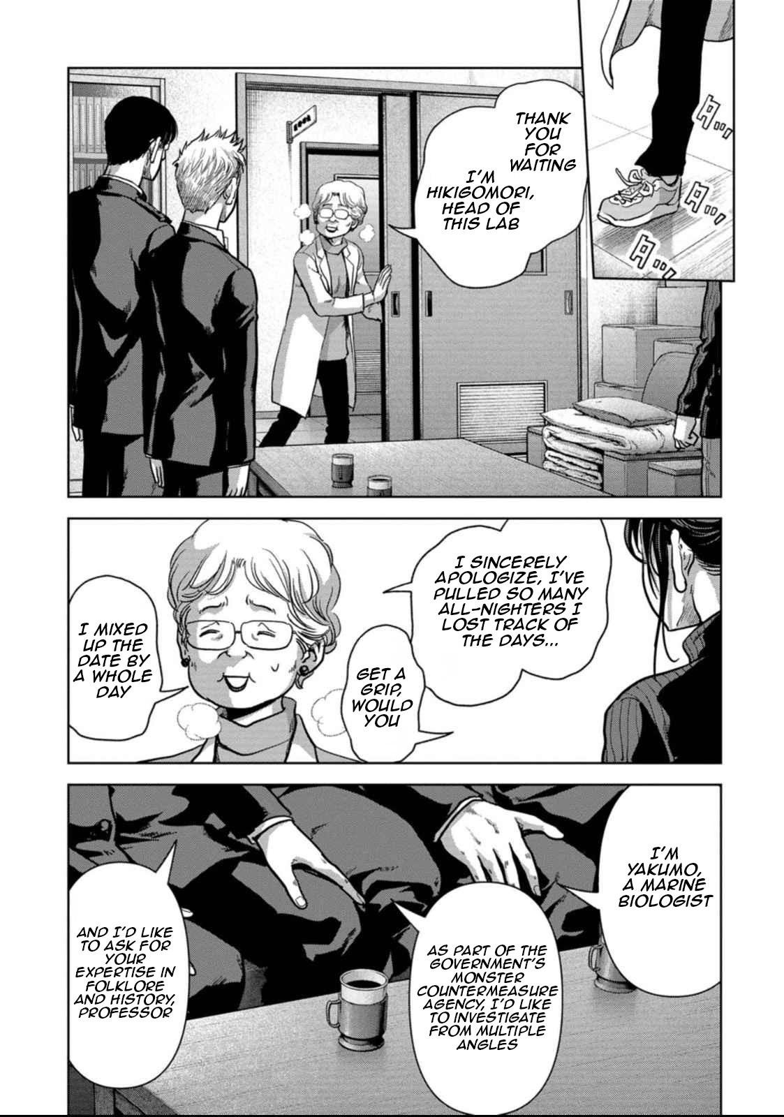 Kaijuu Jieitai Chap 50 - Next Chap 51
