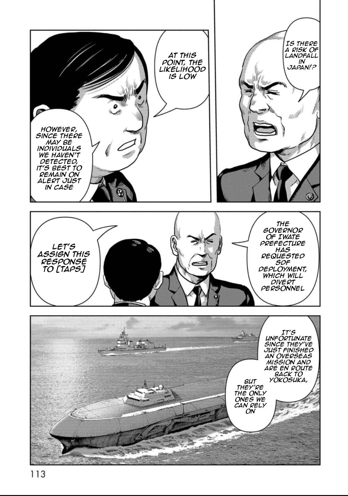 Kaijuu Jieitai Chap 50 - Next Chap 51