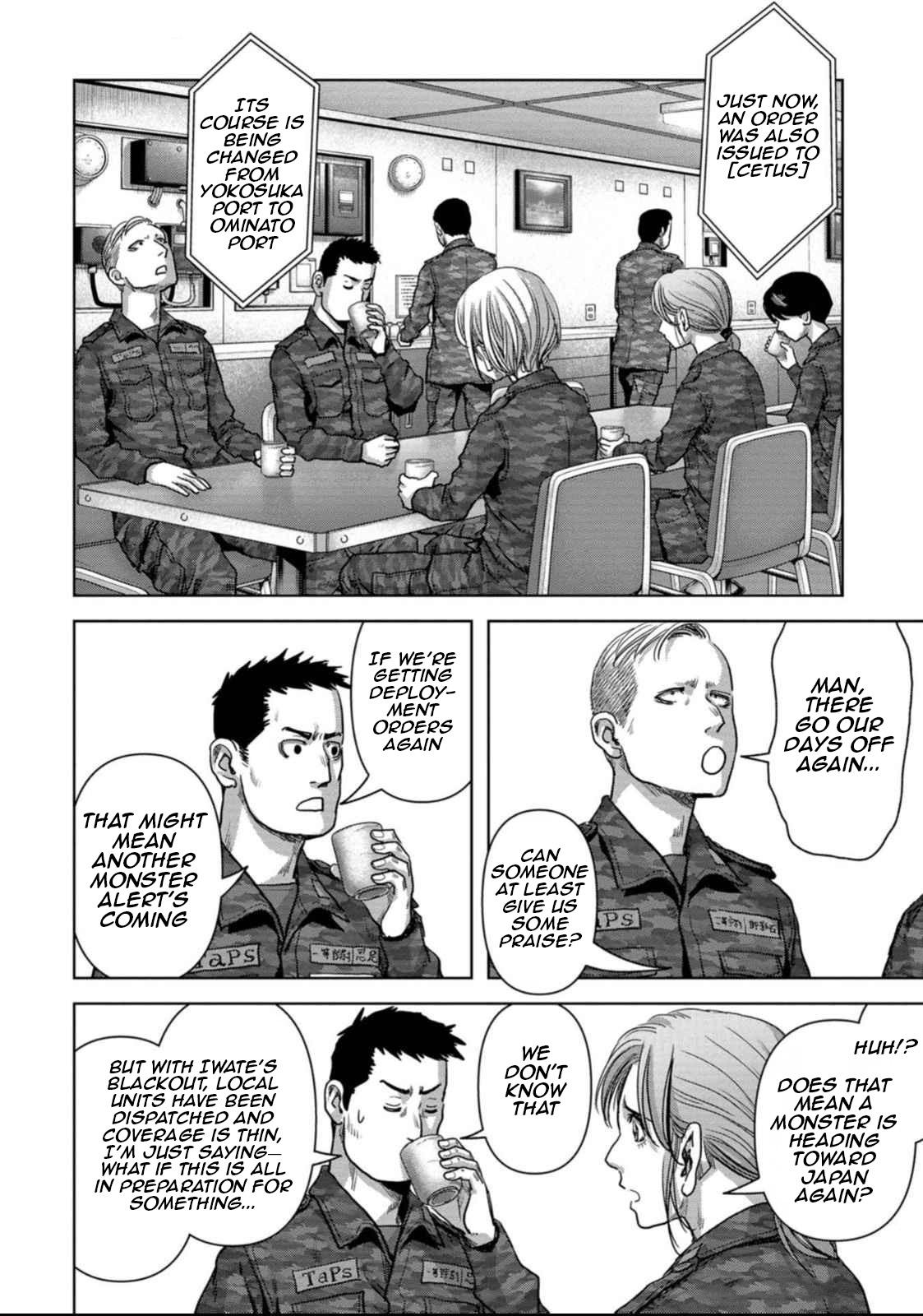 Kaijuu Jieitai Chap 50 - Next Chap 51