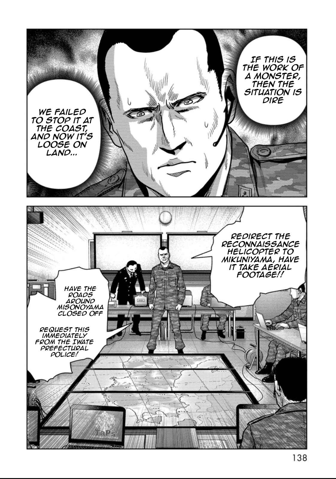 Kaijuu Jieitai Chap 50 - Next Chap 51