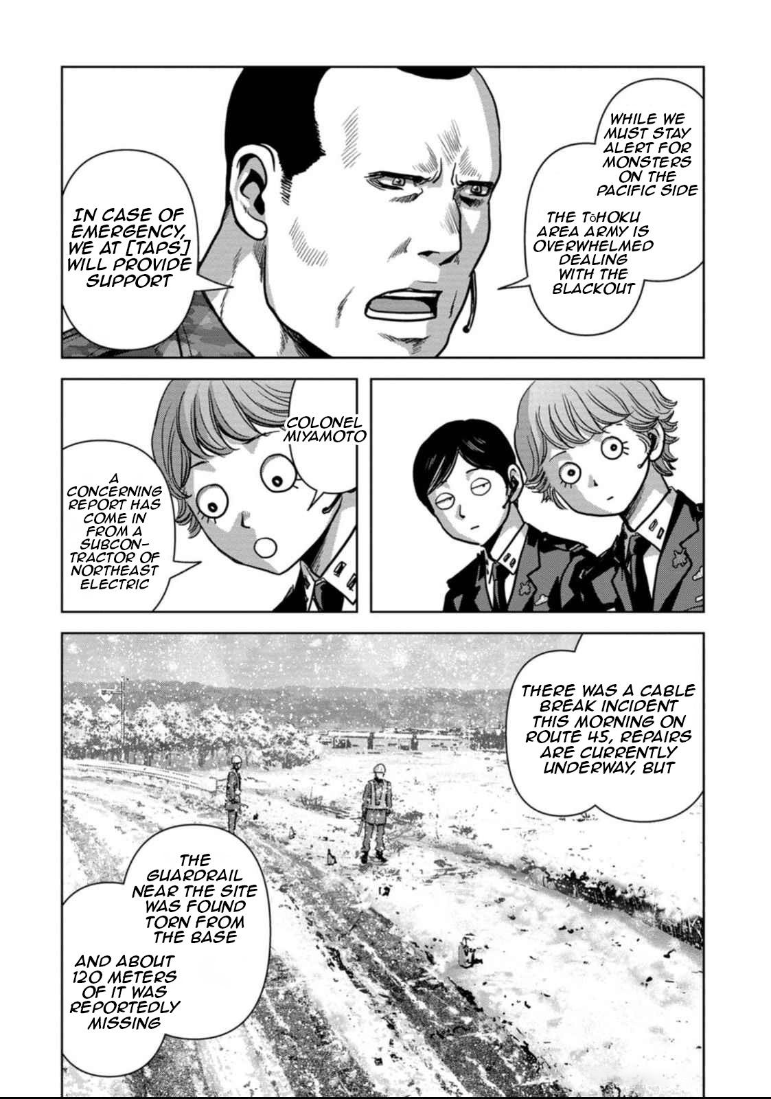 Kaijuu Jieitai Chap 50 - Next Chap 51