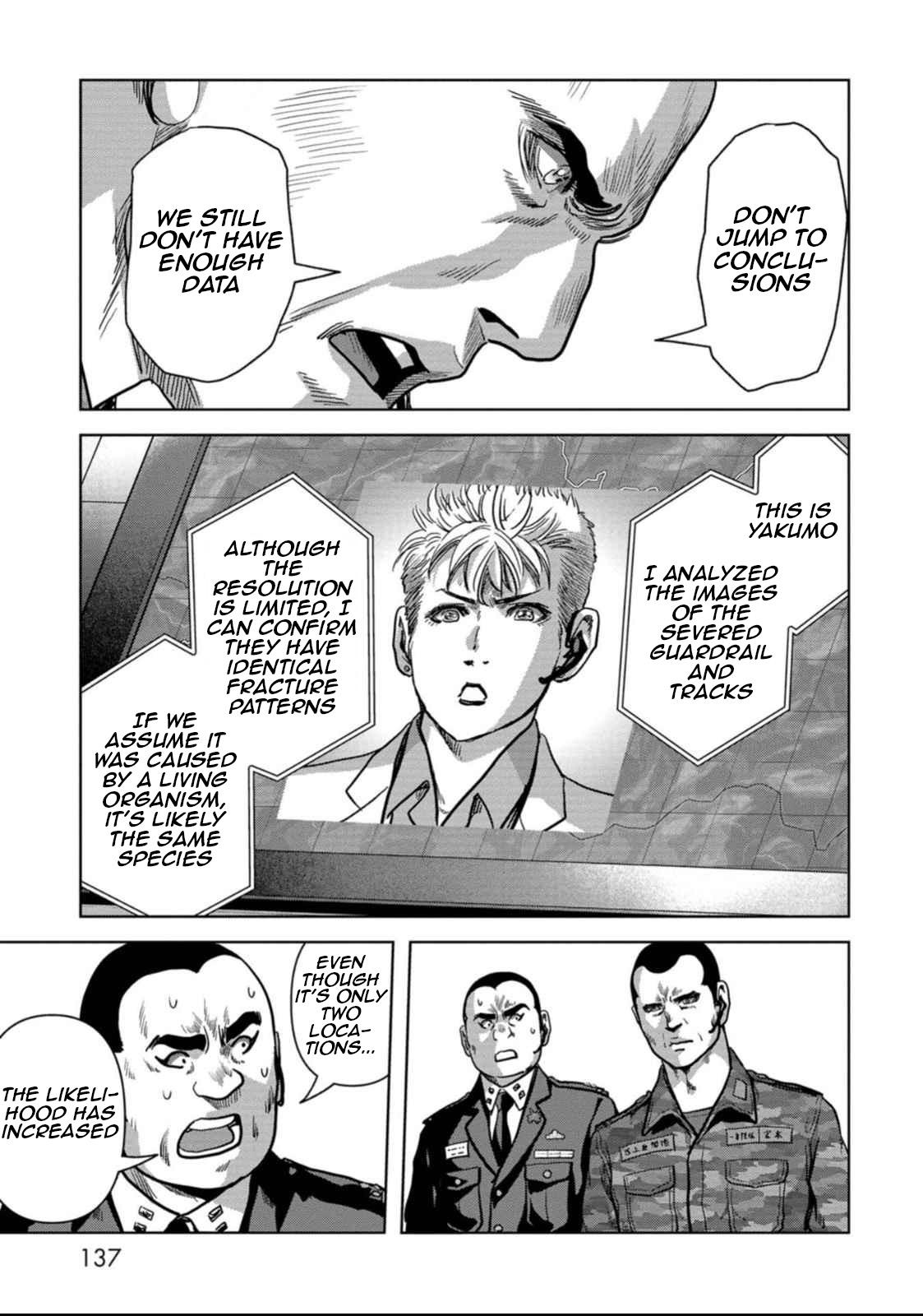 Kaijuu Jieitai Chap 50 - Next Chap 51