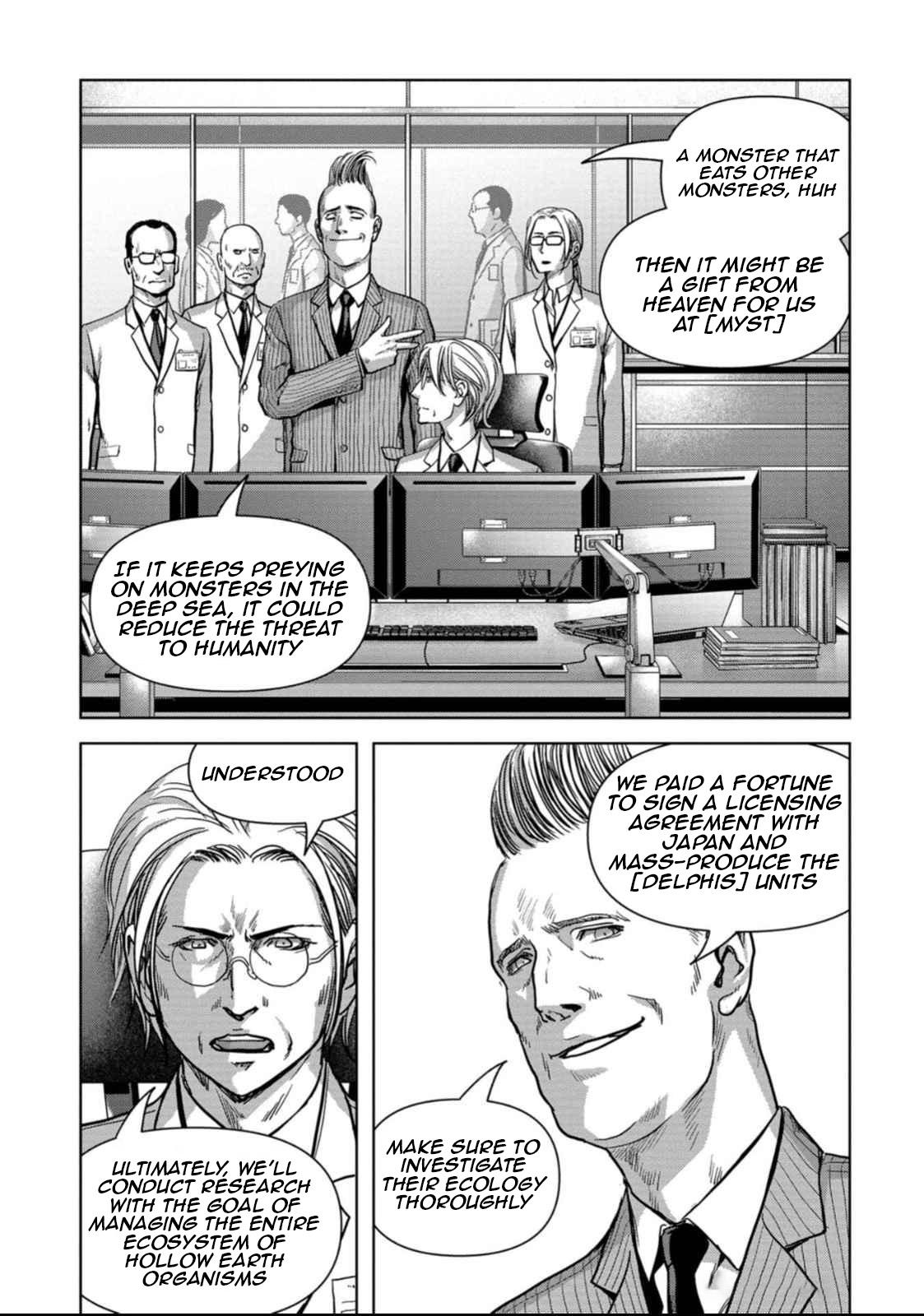 Kaijuu Jieitai Chap 50 - Next Chap 51