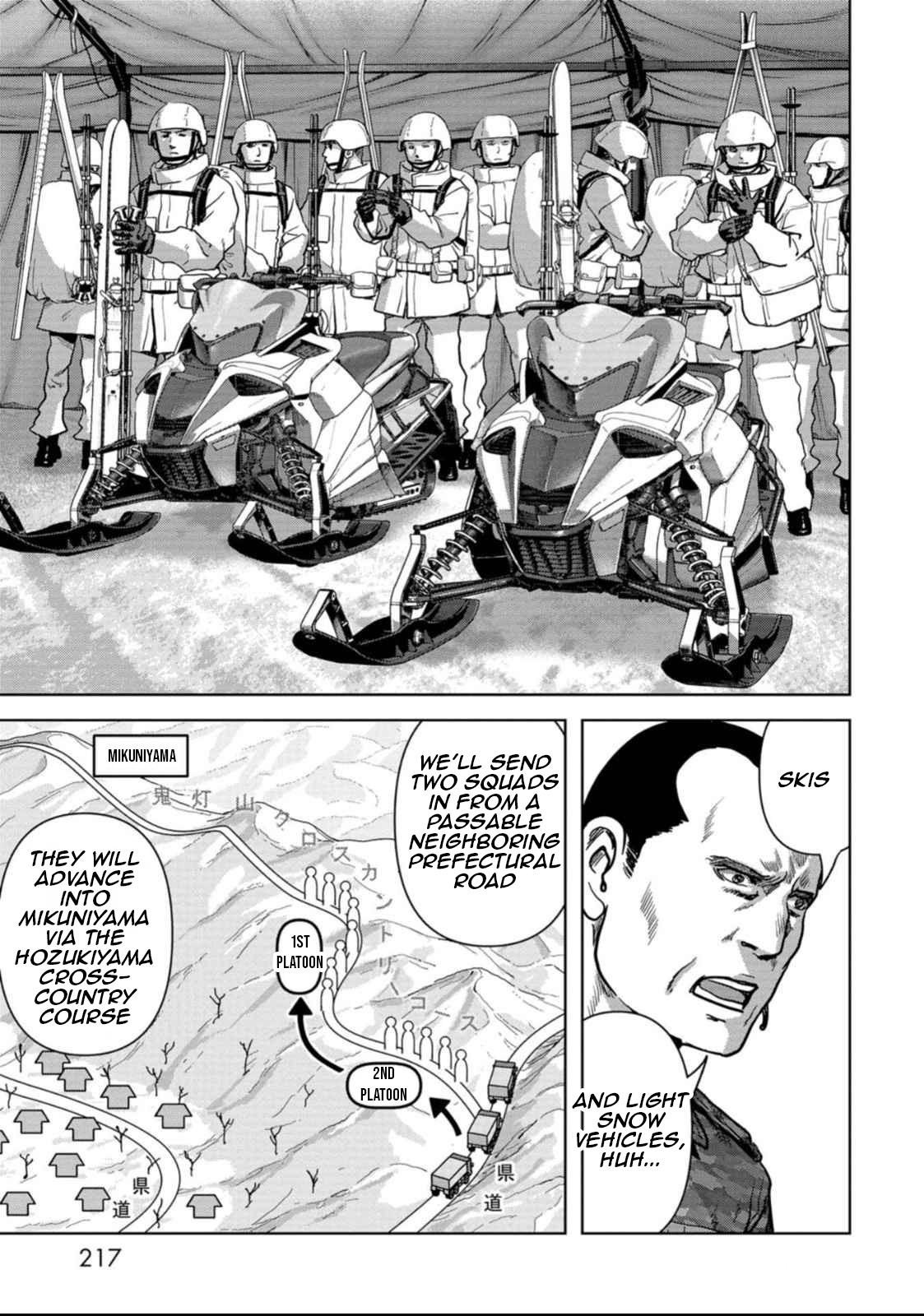 Kaijuu Jieitai Chap 51 - Next Chap 52