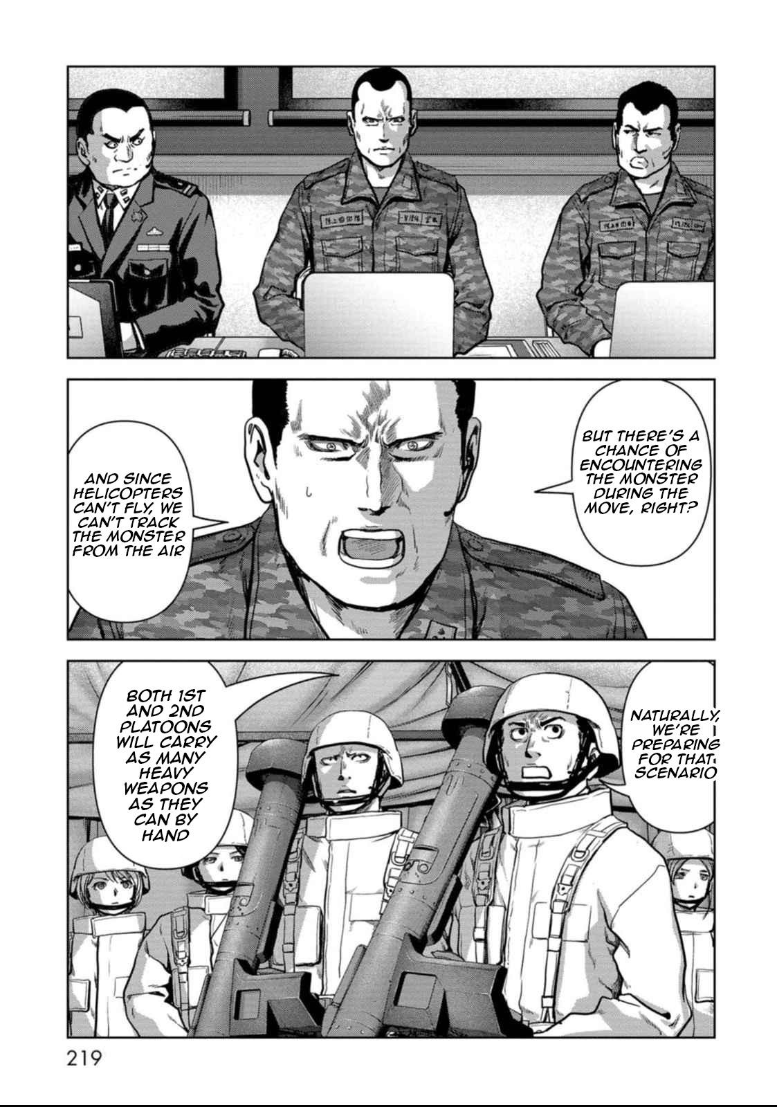 Kaijuu Jieitai Chap 51 - Next Chap 52