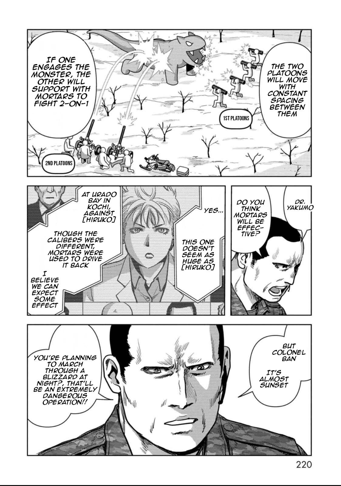 Kaijuu Jieitai Chap 51 - Next Chap 52