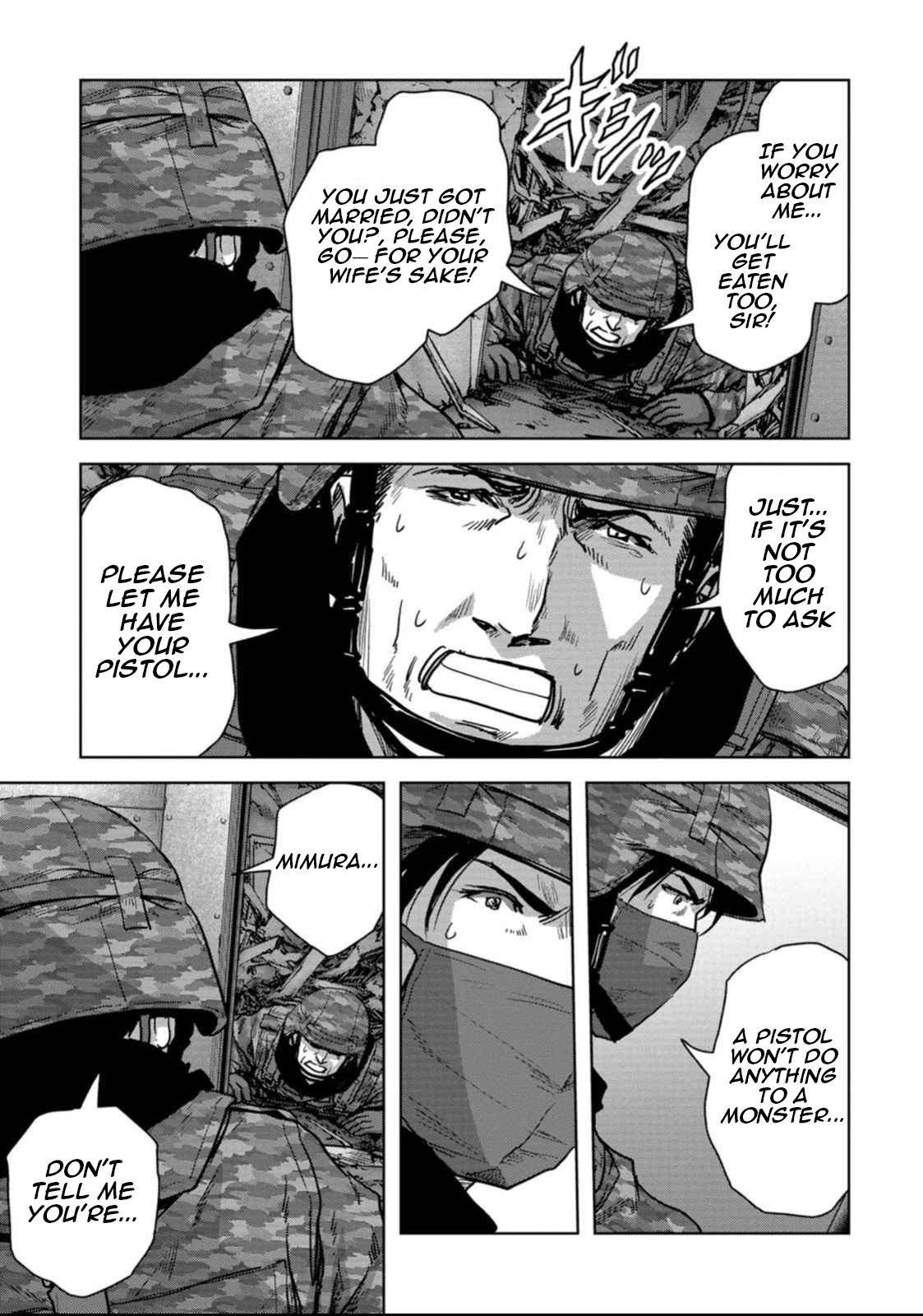 Kaijuu Jieitai Chap 51 - Next Chap 52
