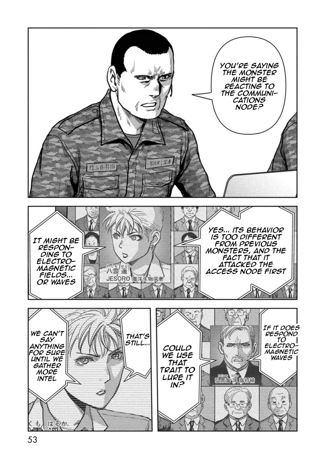 Kaijuu Jieitai Chap 52 - Next Chap 53