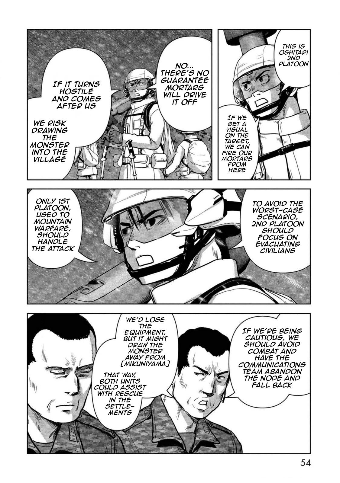 Kaijuu Jieitai Chap 52 - Next Chap 53