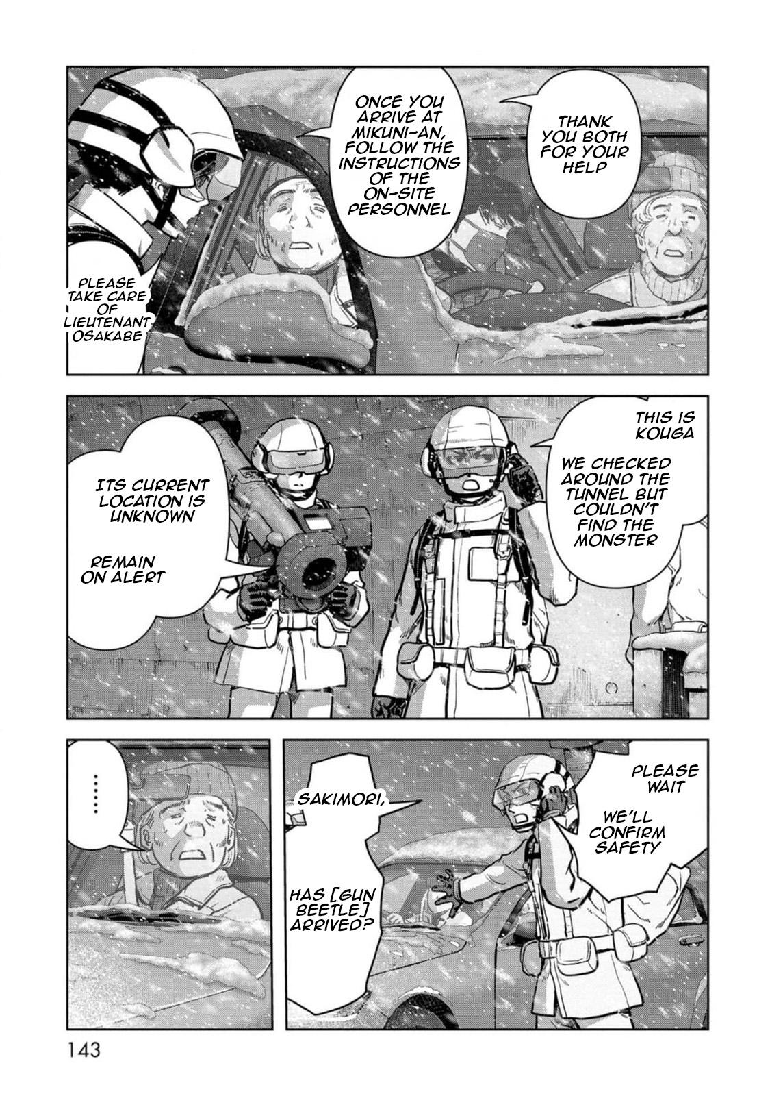 Kaijuu Jieitai Chap 53 - Next Chap 54