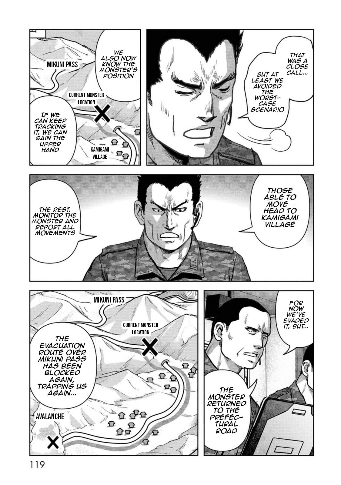 Kaijuu Jieitai Chap 53 - Next Chap 54