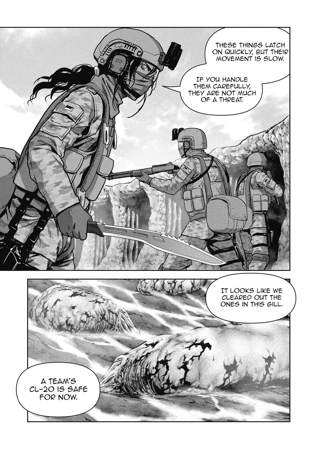 Kaijuu Jieitai Chap 67 - Next Chap 68