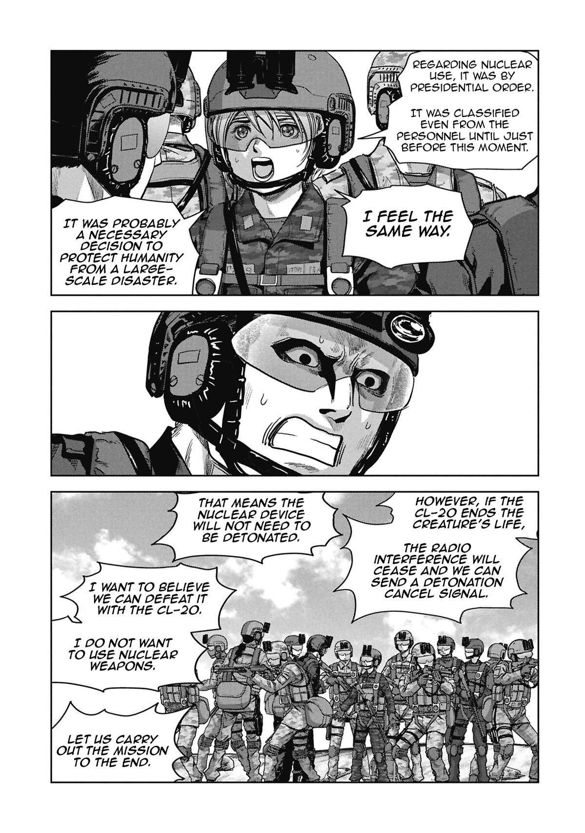 Kaijuu Jieitai Chap 67 - Next Chap 68