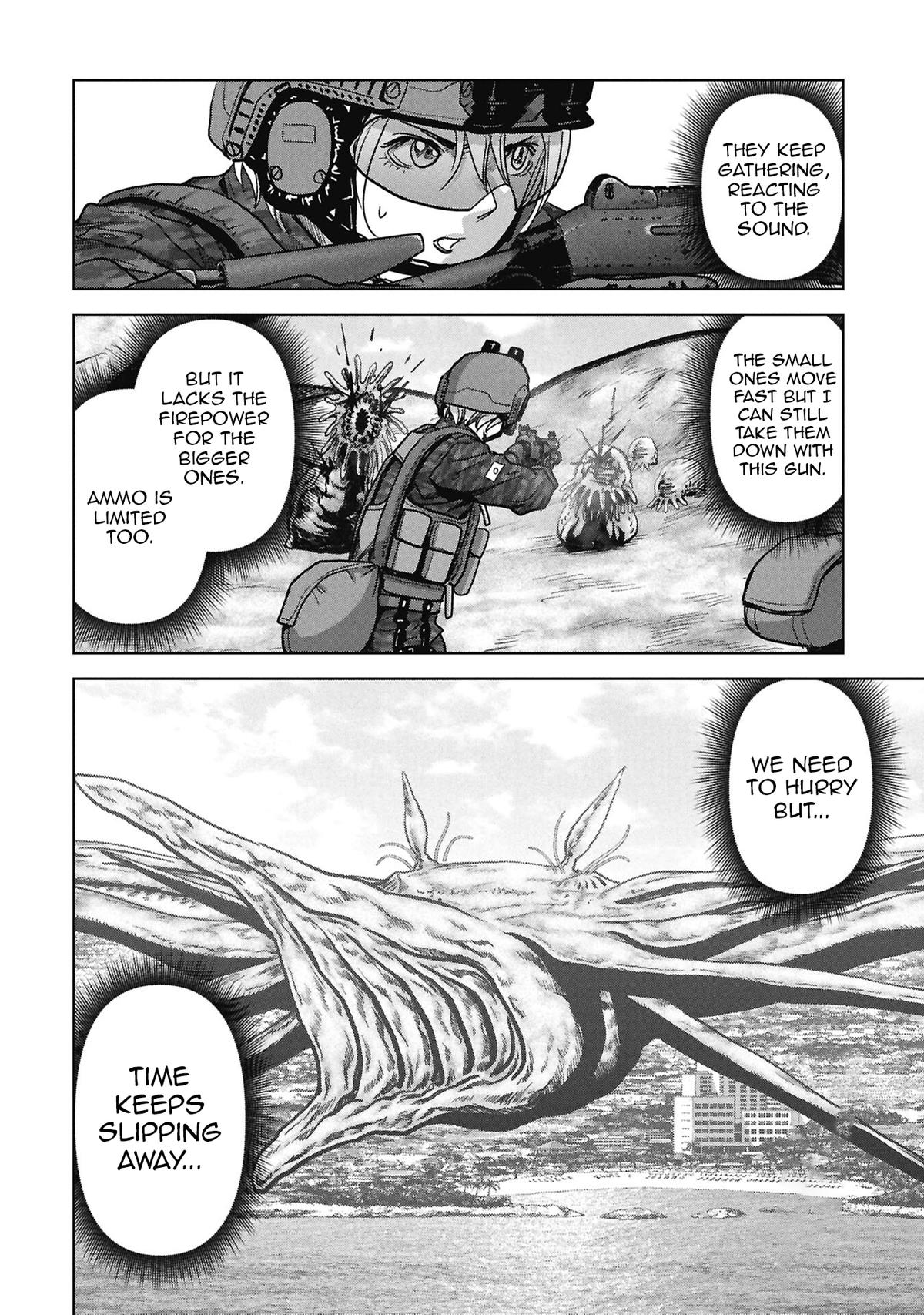 Kaijuu Jieitai Chap 67 - Next Chap 68