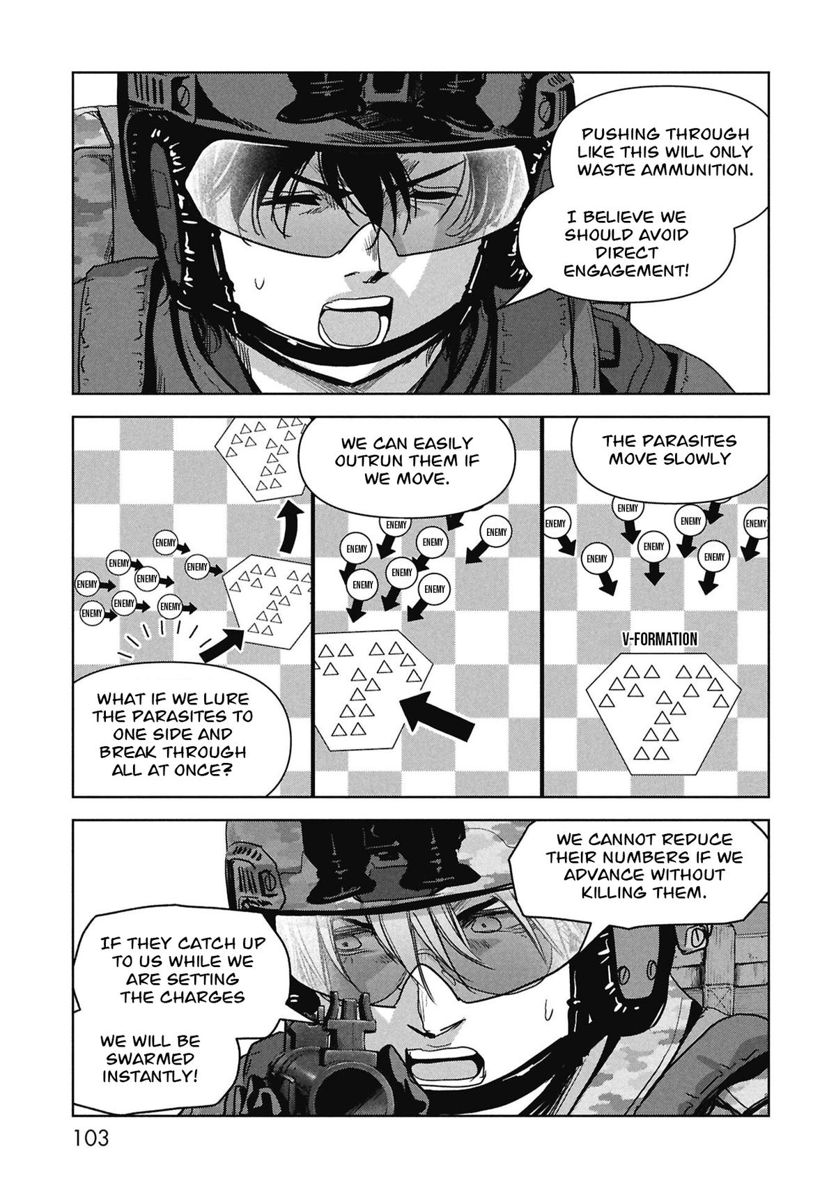 Kaijuu Jieitai Chap 68 - Next Chap 69