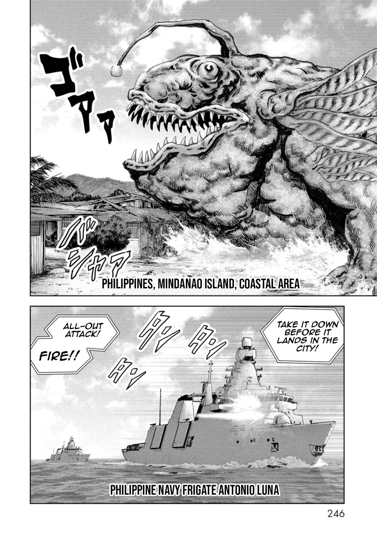 Kaijuu Jieitai Chap 60 - Next Chap 61