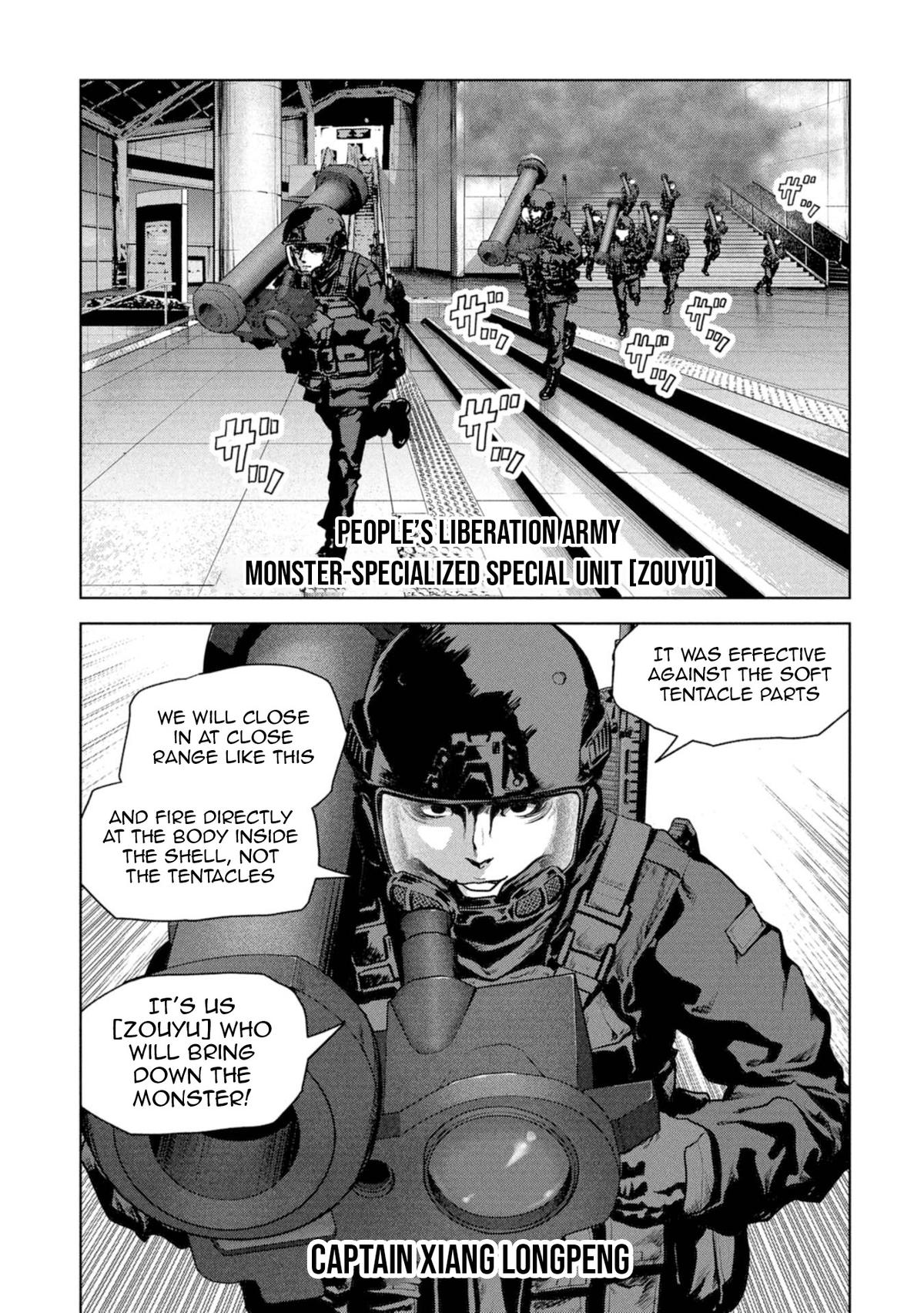 Kaijuu Jieitai Chap 60 - Next Chap 61