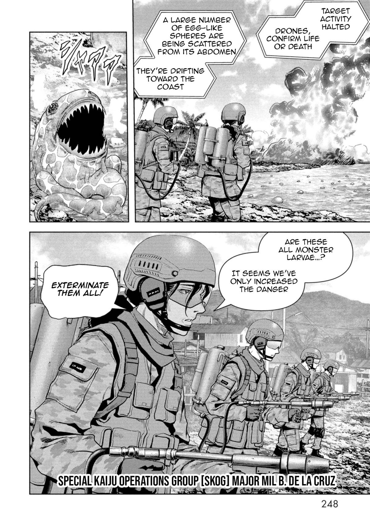 Kaijuu Jieitai Chap 60 - Next Chap 61