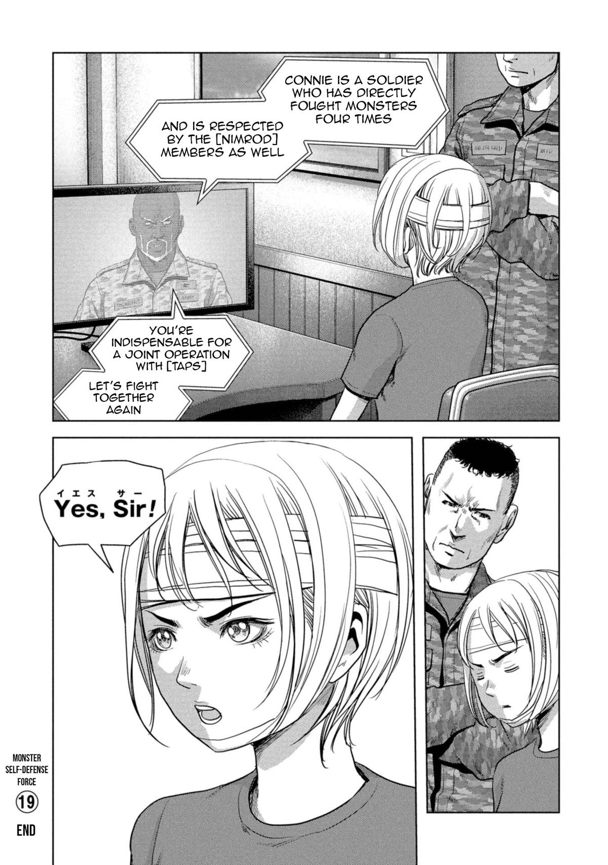 Kaijuu Jieitai Chap 60 - Next Chap 61