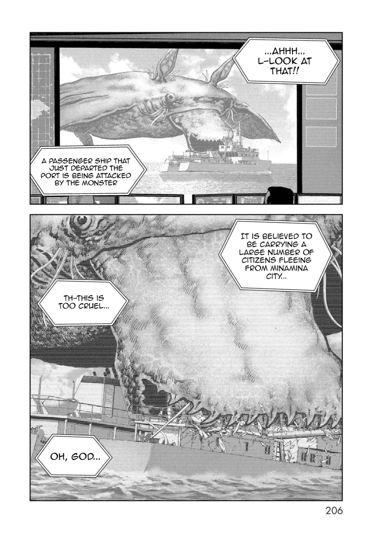 Kaijuu Jieitai Chap 60 - Next Chap 61