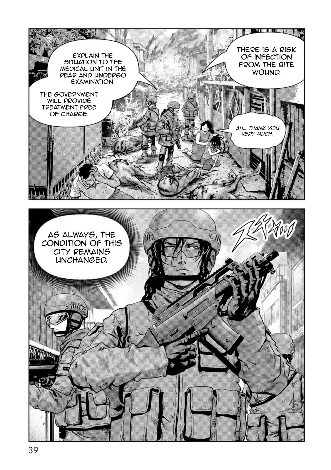 Kaijuu Jieitai Chap 61 - Next Chap 62
